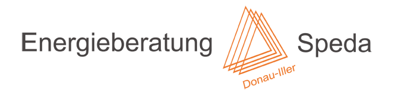 Zur Startseite von Energieberatung Speda in Illertissen, Vöhringen, Senden wechseln